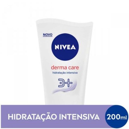 Hidratante Nivea 200ml Derma Care 3+