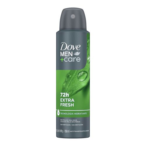 Desodorante Antitranspirante Dove Men+Care Extra Fresh 150Ml Aerossol