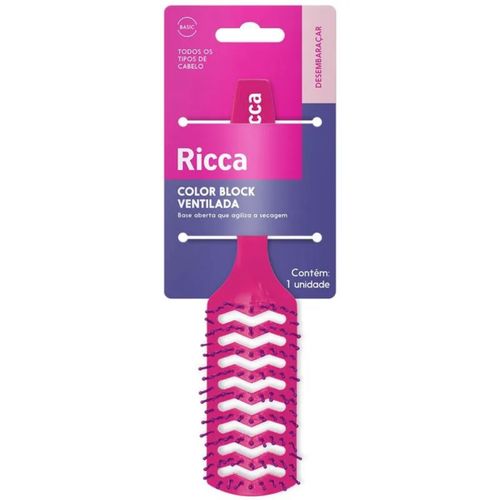Escova Ricca Color Block Ventilada