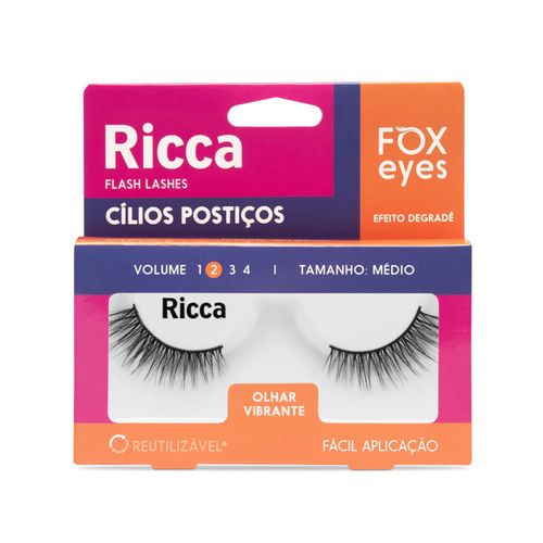 Cilios Ricca Fox Eyes Olhar Vibrante Cilios Ricca Fox Eyes Olhar Vibrante