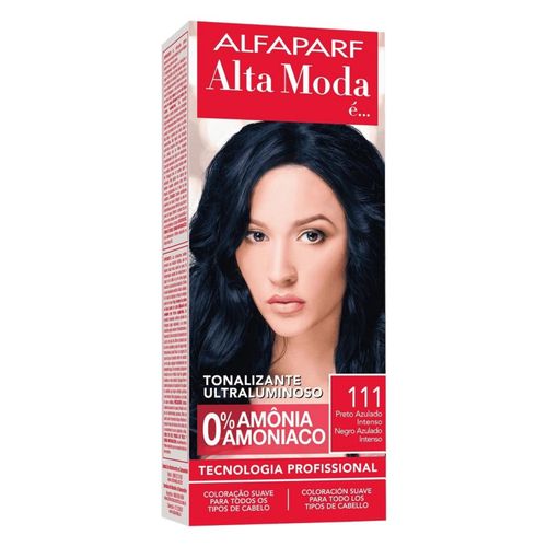 Tintura Alta Moda Tonalizante 1.11 Preto Azulado 120g Tintura Alta Moda Tonalizante 1.11 Preto Azulado 120g