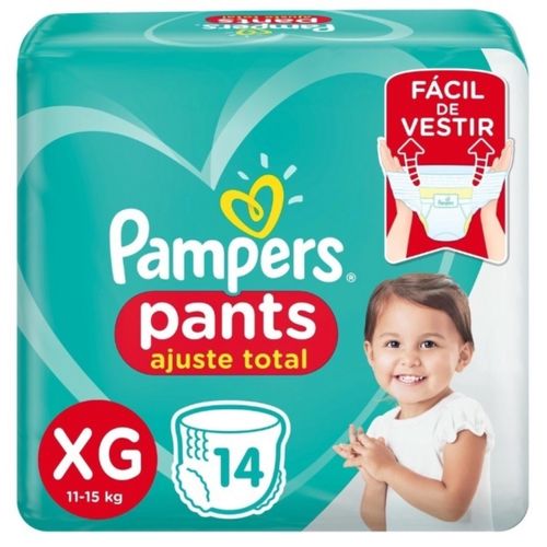 Kit 2 Fraldas Confortsec Pants ”Xg” Pampers Simples c/14 Unidades cada Kit 2 Fraldas Confortsec Pants ”Xg” Pampers Simples c/14 Unidades cada