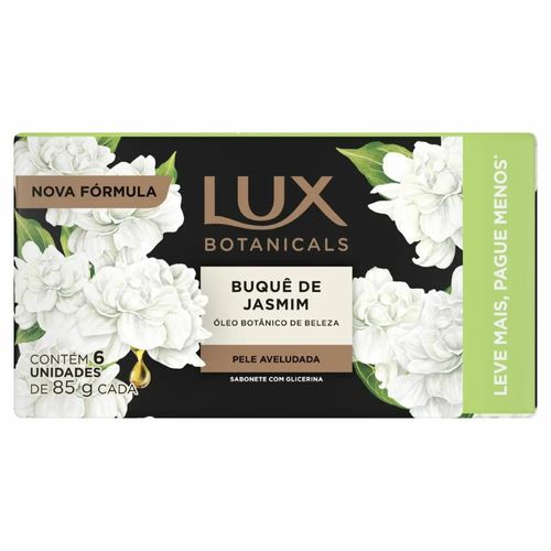 Sabonete Buquê De Jasmim 6 Unidades 85g Lux Sabonete Buquê De Jasmim 6 Unidades 85g Lux