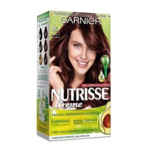 Tintura Garnier Nutrisse 46 Borgonha Tintura Garnier Nutrisse 46 Borgonha