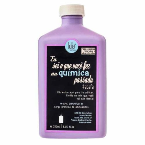 Shampoo Lola Quimica Passada 250ml Shampoo Lola Quimica Passada 250ml