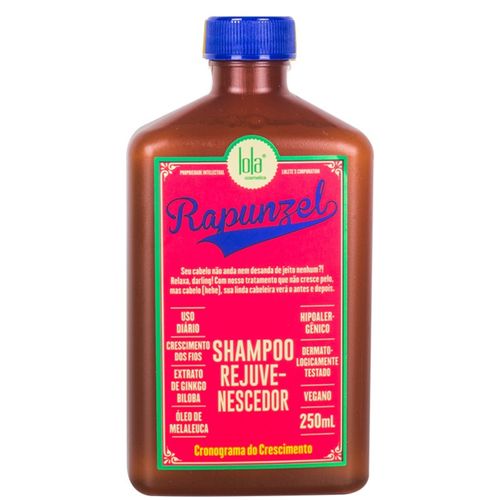 Shampoo Lola Rapunzel Rejuvenescedor 250ml Shampoo Lola Rapunzel Rejuvenescedor 250ml
