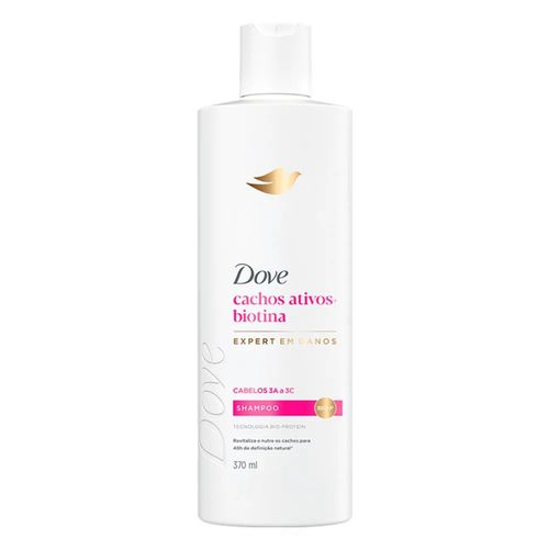 Shampoo Dove 370 Ml Cachos Ativos + Biotina