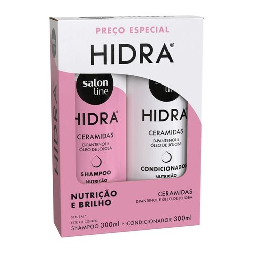 Salon Line Hidra Ceramidas Kit Shampoo e Condicionador 300ml Salon Line Hidra Ceramidas Kit Shampoo e Condicionador 300ml