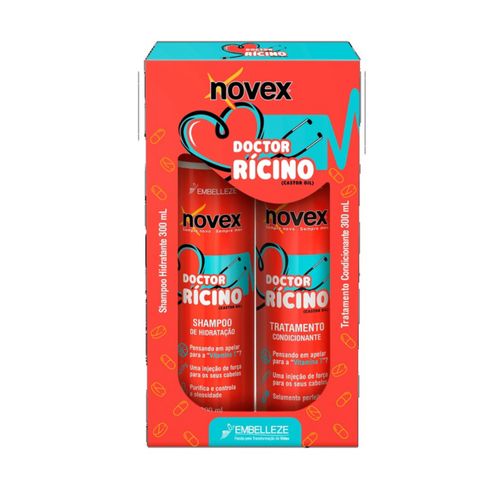 Shampoo Kit Vitay Novex Doctor Ricino 300ml Shampoo Kit Vitay Novex Doctor Ricino 300ml