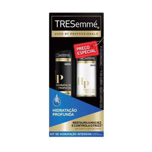 Kit Tresemme Hidratação Profunda Shampoo 350ml + Condicionador 175ml