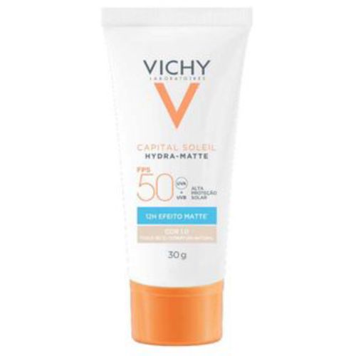 Kit com 3 Unidades de Protetor Solar Hidratante Vichy Capital Soleil Hydra-Matte FPS50 Kit com 3 Unidades de Protetor Solar Hidratante Vichy Capital Soleil Hydra-Matte FPS50