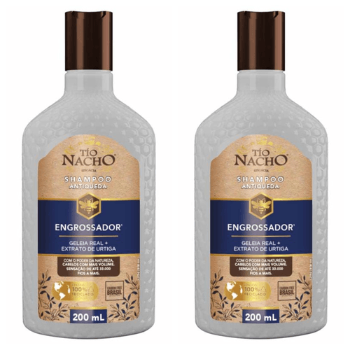 Kit com 2 Unidades de Shampoo Tio Nacho Antiqueda Engrossador Kit com 2 Unidades de Shampoo Tio Nacho Antiqueda Engrossador