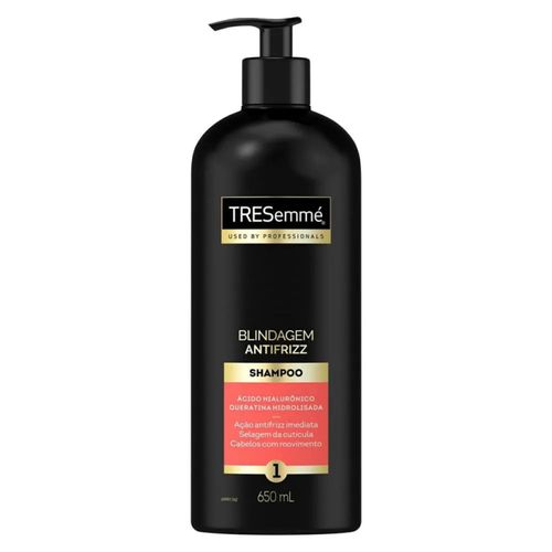 Kit com 2 Unidades de Shampoo TRESemmé Blindagem Antifrizz 650ml
