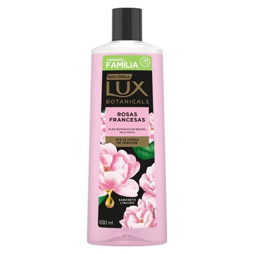 Kit com 2 Unidades de Sabonete Líquido Lux Botanicals Rosas Francesas 650ml Kit com 2 Unidades de Sabonete Líquido Lux Botanicals Rosas Francesas 650ml