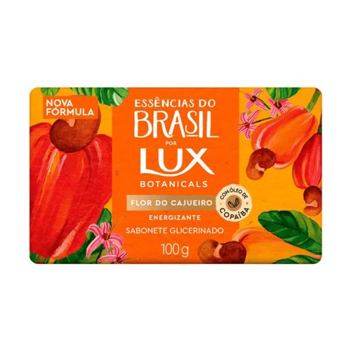 Kit com 2 Unidades de Sabonete Lux Flor Cajueiro Essências Do Brasil 100g Kit com 2 Unidades de Sabonete Lux Flor Cajueiro Essências Do Brasil 100g