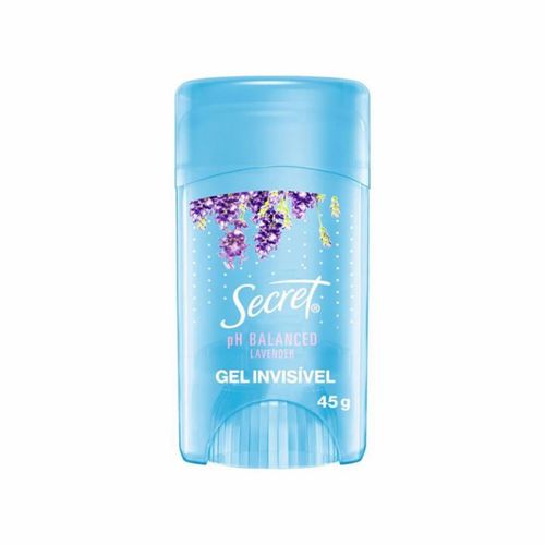 Kit c/2 Unidades de Desodorante Secret Gel 45g Ph Balanced Lavender Kit c/2 Unidades de Desodorante Secret Gel 45g Ph Balanced Lavender