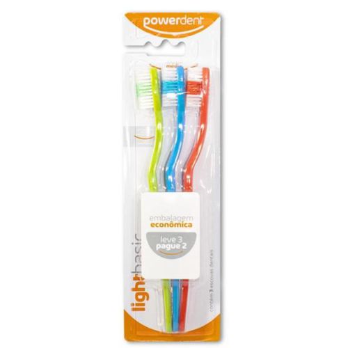 Escova Powerdent Light Mais Basic Escova Powerdent Light Mais Basic