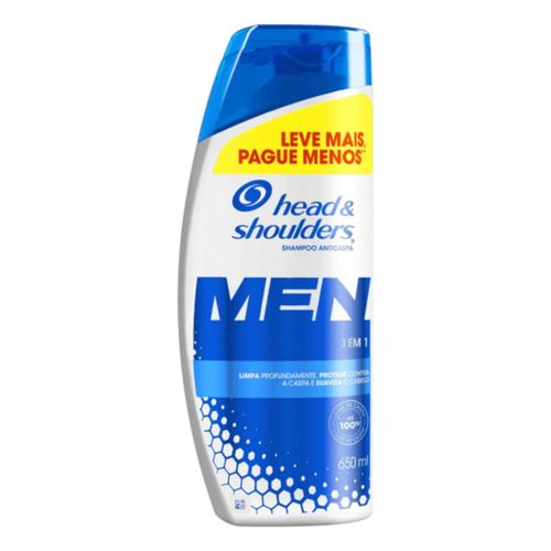 Shampoo Head&Should 650ml 3 Em 1 Men Shampoo Head&Should 650ml 3 Em 1 Men