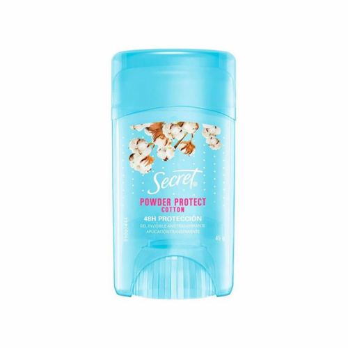 Kit c/2 Unidades de Desodorante Secret Gel 45g Powder Protect Cotton
