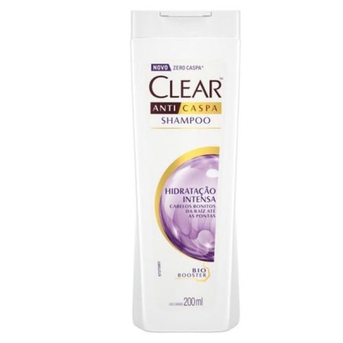 Shampoo Clear Anticaspa 200ml Men Hidratação