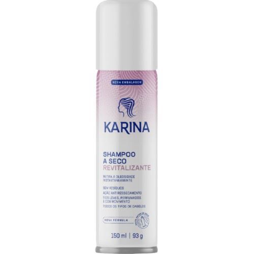 Shampoo A Seco Karina 150ml Volume E Frescor
