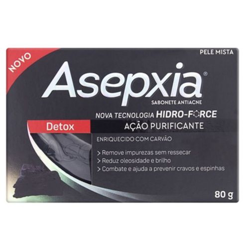 Sabonete Asepxia 80g Detox Sabonete Asepxia 80g Detox