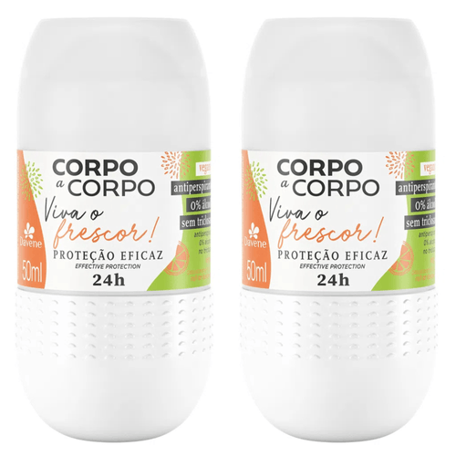 Kit c/2 Unidades de Davene Desodorante Roll-On Viva O Frescor