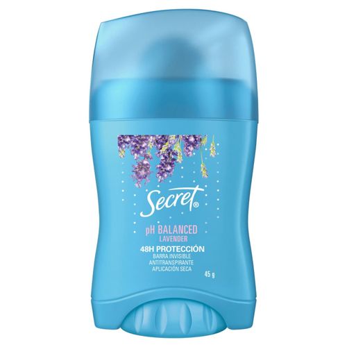 Kit c/2 Unidades de Desodorante Barra Secret Lavanda 45g