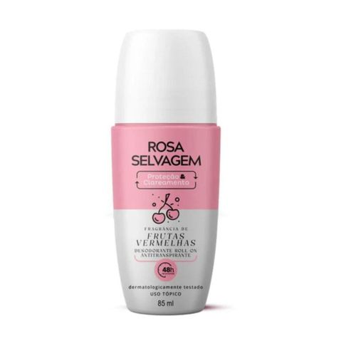Kit c/2 Unidades de Desodorante  Frutas Vermelhas 85ml -  Rosa Selvagem