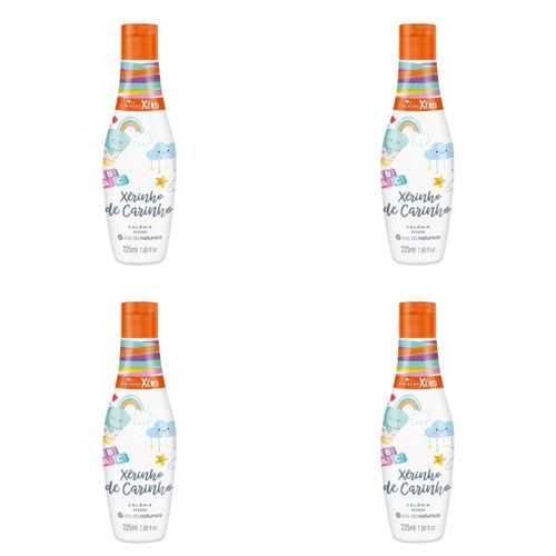 Kit c/4 Unidades de Desodorante Colônia Xero de Carinho 225ml Kit c/4 Unidades de Desodorante Colônia Xero de Carinho 225ml