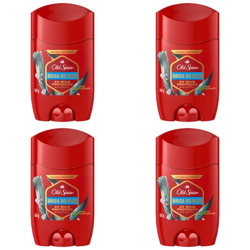 Kit c/4 Unidades de Desodorante Cleargel Old Spice Mar Profundo Gillette Simples 50g Kit c/4 Unidades de Desodorante Cleargel Old Spice Mar Profundo Gillette Simples 50g