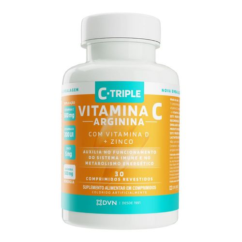 862789---Suplemento-Alimentar-C-Triple-Vitamina-C-D-Arginina-30-Comprimidos-Revestidos 862789---Suplemento-Alimentar-C-Triple-Vitamina-C-D-Arginina-30-Comprimidos-Revestidos