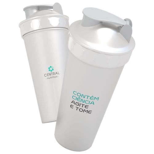 Coqueteleira Central Nutrition - Incolor 600 ml