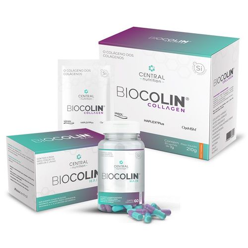COMBO 1 BIOCOLIN COLLAGEN + 1 BIOCOLIN HAIR