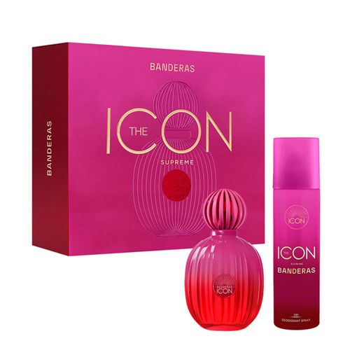Kit Banderas The Icon Woman Supreme - Edp 100ml + Deo 150ml NULO