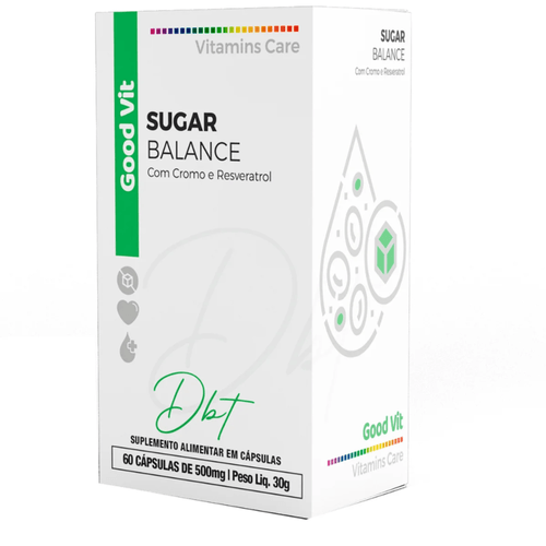 Sugar Balance C/60 Cápsulas - Good Vit Sugar Balance C/60 Cápsulas - Good Vit