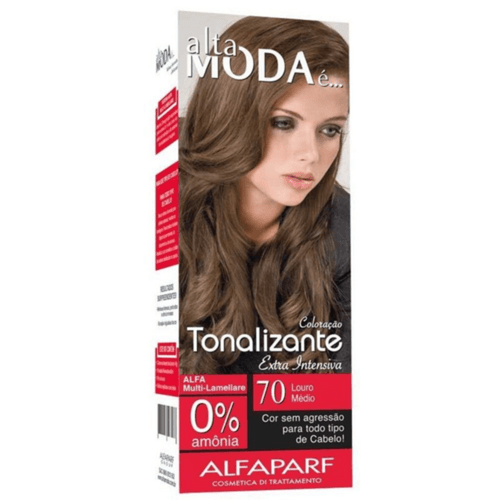 Tintura Alta Moda Tonalizante 70 Louro Médio