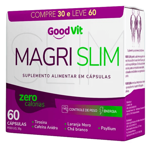 Magri Slim Pack C/30+30 Cápsulas - Good Vit Magri Slim Pack C/30+30 Cápsulas - Good Vit
