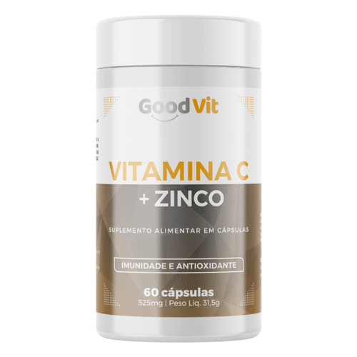 Vitamina C + Zinco C/60 Cápsulas - Good Vit