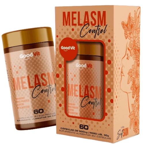 Melasm Control C/60 Cápsulas - Good Vit Melasm Control C/60 Cápsulas - Good Vit
