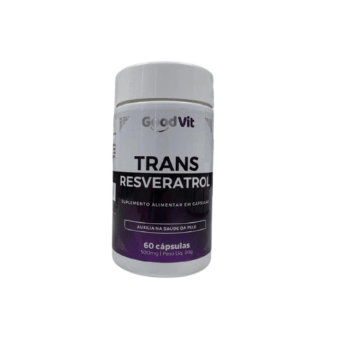 Trans Resveratrol C/60 Cápsulas - Good Vit Trans Resveratrol C/60 Cápsulas - Good Vit