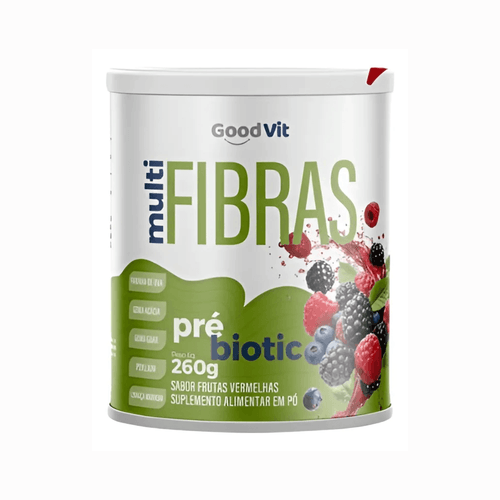 Multi Fibras 300g sabor frutas vermelhas - Good Vit Multi Fibras 300g sabor frutas vermelhas - Good Vit