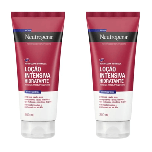 Kit com 2 Unidades de Hidratante Corporal Neutrogena Norwegian Com Fragrância 200ml Kit com 2 Unidades de Hidratante Corporal Neutrogena Norwegian Com Fragrância 200ml