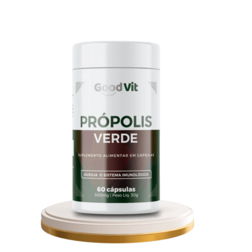 Própolis Verde C/60 Cápsulas - Good Vit Própolis Verde C/60 Cápsulas - Good Vit