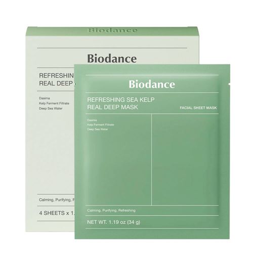 Biodance Refreshing Sea Kelp Real Deep Mask - Máscara Facial 136g 136g
