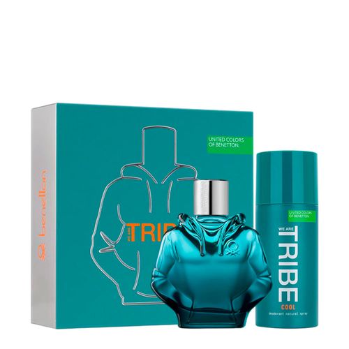 Kit Benetton United Colors We Are Tribe Masculino - Edt 90ml + Deo 150ml NULO Kit Benetton United Colors We Are Tribe Masculino - Edt 90ml + Deo 150ml NULO