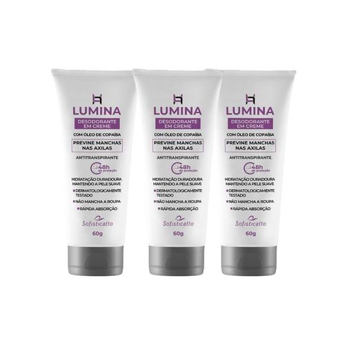 3 Creme Desodorante Antimancha Roupa E Axila 48h De Proteção 3 Creme Desodorante Antimancha Roupa E Axila 48h De Proteção