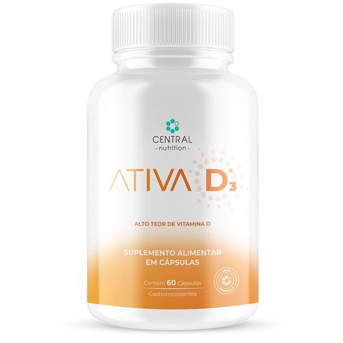 ATIVA D³® - 60 Cápsulas Gastrorresistentes