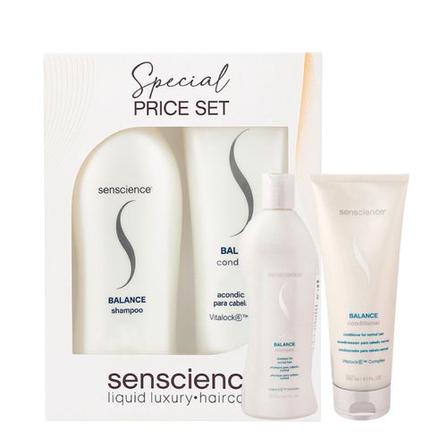 Kit Senscience Balance - Shampoo 280ml + Condicionador 240ml NULO Kit Senscience Balance - Shampoo 280ml + Condicionador 240ml NULO