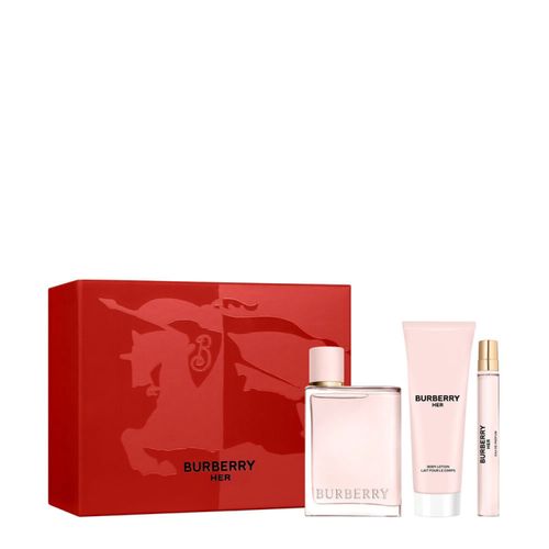 Kit Burberry Her Feminino Edp - 100ml + 10ml + Bl 75ml NULO Kit Burberry Her Feminino Edp - 100ml + 10ml + Bl 75ml NULO